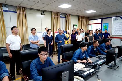 瀘州市政協(xié)副秘書長(zhǎng)陳治瓊一行視察瀘天化