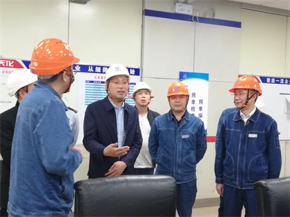 瀘州市政府副秘書長陳光明帶隊檢查公司安全工作