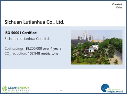 瀘天化股份公司榮獲“全球能源管理領(lǐng)導(dǎo)洞察力獎(jiǎng)”