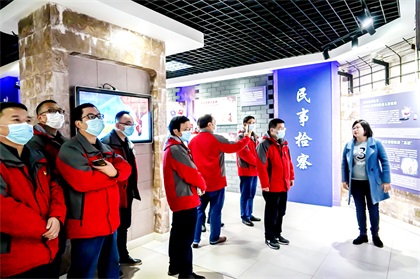 瀘天化股份公司組織新任、提拔領(lǐng)導(dǎo)干部開展廉潔警示教育活動