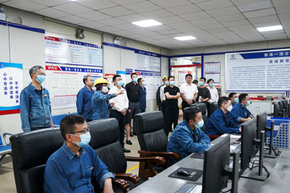 瀘州市委人大工作專項督查第二工作組到我公司調研