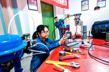 瀘天化股份公司開展2022年儀表專業(yè)實際操作比賽