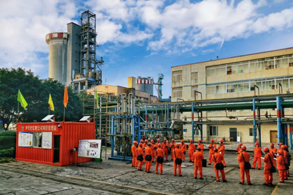 弘旭公司全面推進瀘天化股份公司年度裝置大修工作