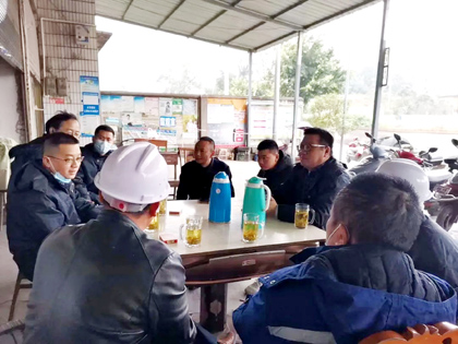 瀘天化股份公司積極跟進(jìn)華商同心文化園項(xiàng)目輸氣管線遷改工作