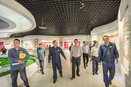 省委網(wǎng)信辦調(diào)研組蒞臨瀘天化股份公司調(diào)研