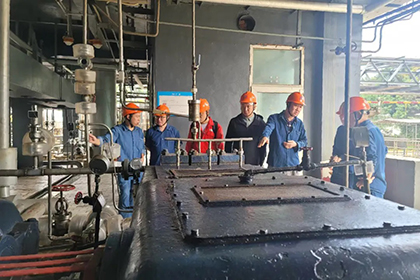 中國石油吉林石化公司到公司交流學習