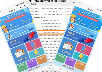 瀘天化股份公司在省市安全知識(shí)競(jìng)賽中斬獲佳績(jī)