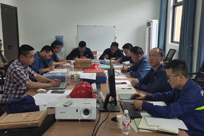 瀘州市監(jiān)管局到公司開(kāi)展特種設(shè)備安全專(zhuān)家巡診工作